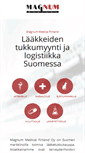 Mobile Screenshot of magnummedical.fi